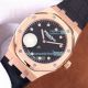 Copy Audemars Piguet Royal Oak 15500 Rose Gold Black Diamond Dial Watch (5)_th.jpg